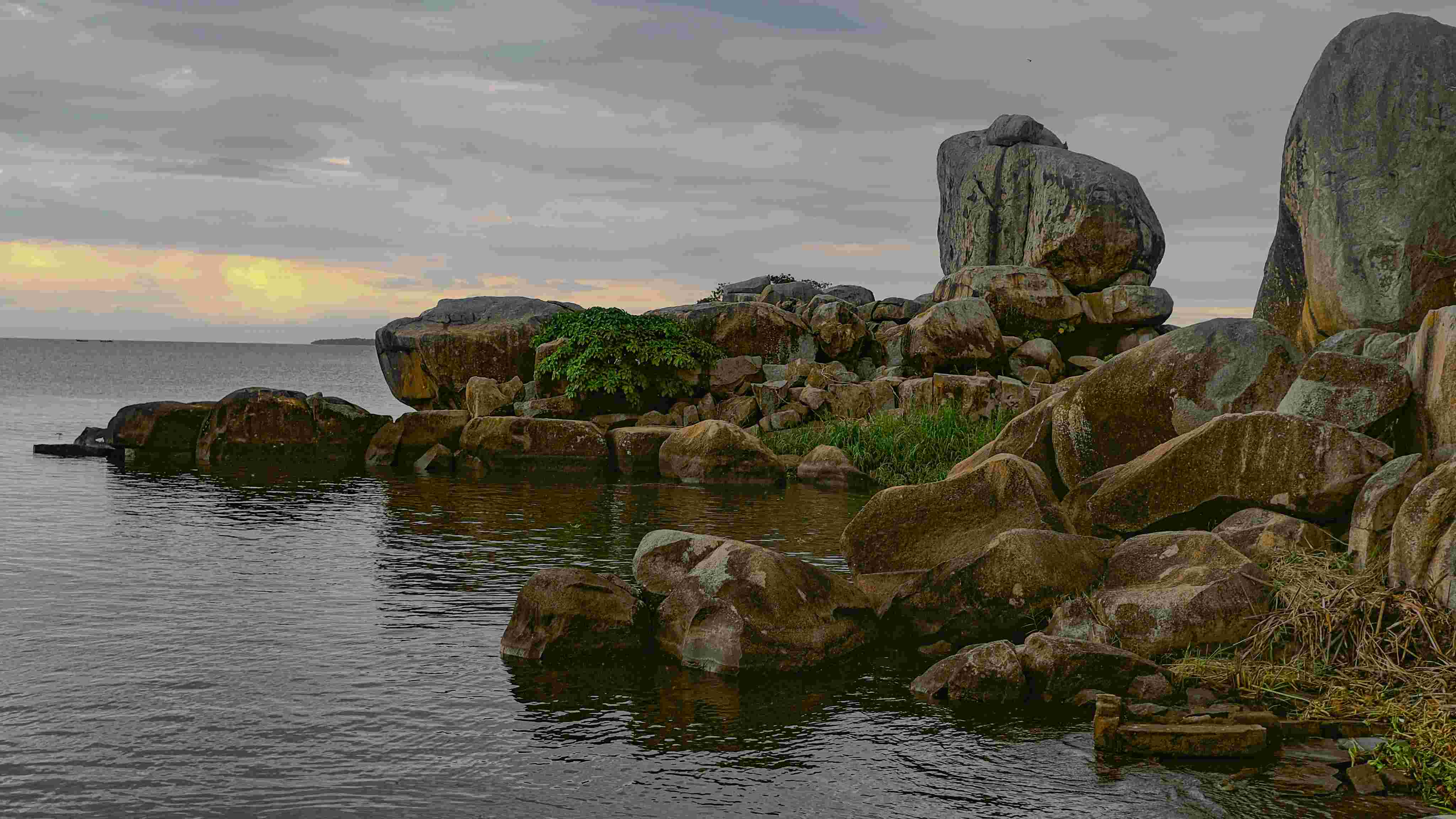 Fishing boats on Lake Victoria